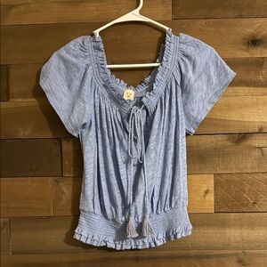 Light Blue Women's Top